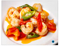 141-Gamberi Saltato Piccante