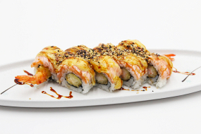 44-Uramaki Flambe Tiger