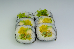 SAKAMI ROLL - wegetariańskie Futomaki