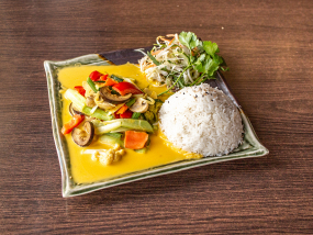 60. Gericht mit Mangosauce 