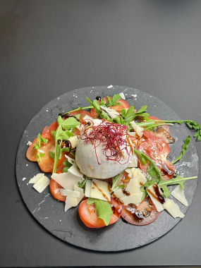 Tomate et mozzarella fraîche