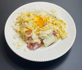Tagliatelles Carbonara