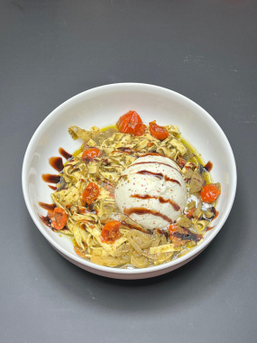 Linguines Pesto et Burrata