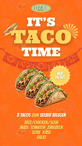 3 TACOS MENÜ