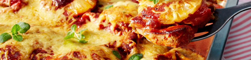 Schnitzel überbacken