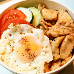 Poulet à l'Ail Thaï