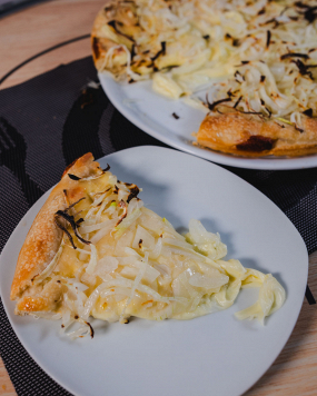 Fugazzetta rellena (porción)