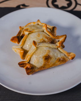 Empanada de gorgonzola.