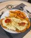 Milanesa a la pizza