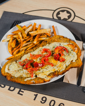 Milanesa al provolone 