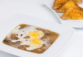 Żurek grzybowy z mięsem 400ml