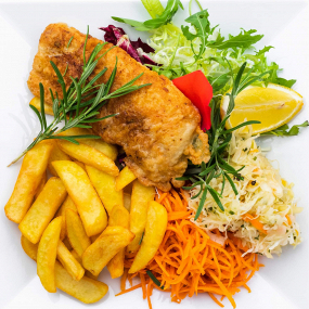 ZESTAW 6 - Czarniak polędwica 200g z ziemniakami i surówkami