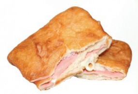 Schinken & Käse Lángos