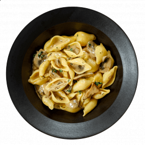 Conchiglie ai funghi