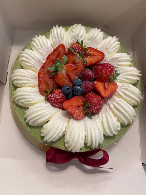 Crepe Matcha 21cm (7 Tage vorbestellen, 7 days pre order)