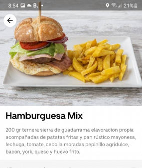  Hamburguesa Mix