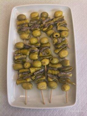 Gildas de anchoa gourmet 