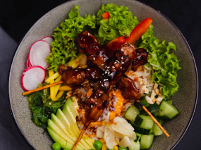 32. Chicken YakiTori Bowl