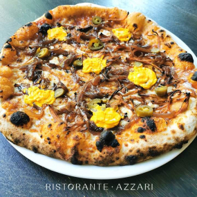 12. BBQ pizza