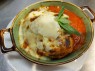 Paradicsomos húsos lasagne, paradicsommártás 