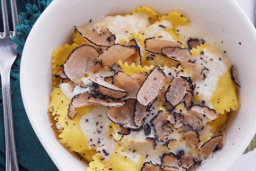 RAVIOLI AL TARTUFO 🖤