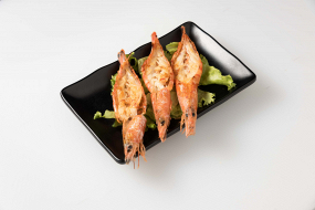 Z4.Gamberoni alla Griglia in Salsa Teriyaki