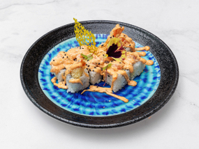 T9.Hot Salmao Com Camarao Roll