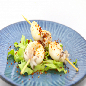 Spiedini di Calamari alla Griglia