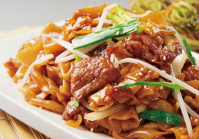 干炒牛河 gan chao niu he