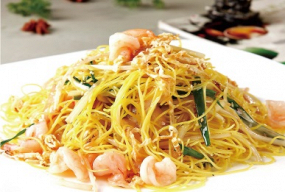 海鲜炒米粉 hai xian chao mi fen