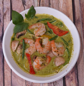 Curry vert Végétarien A EMPORTER