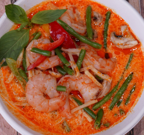 Poulet curry rouge A EMPORTER