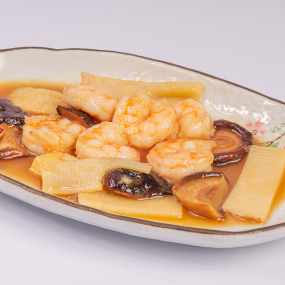 S9- Gamberi con fughi e bambù