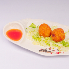 A18- Polpettine fritte di salmone (5pz)