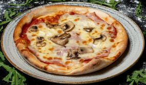 PIZZA PROSCIUTTO FUNGHI