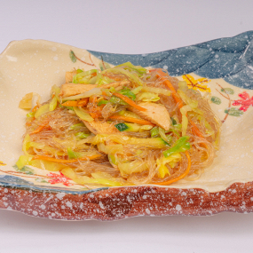 P17 : spaghetti di soia con pollo