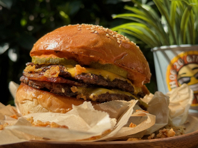 CAJUN Smashed burger