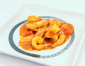 178.Gamberi al Curry Rosso
