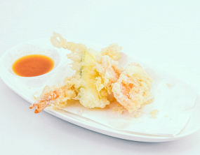 193.Gamberi e Verdure in Tempura