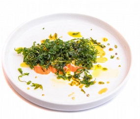 131.Salmone Flambe Speciale