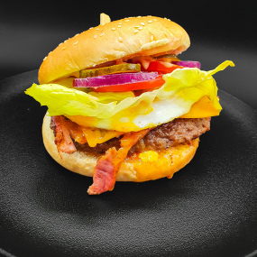 Chesseburger Bacon și Ou 400g