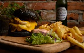 Burger ovo lacto vegetarian