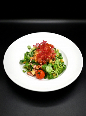 Winterlicher  Feldsalat 