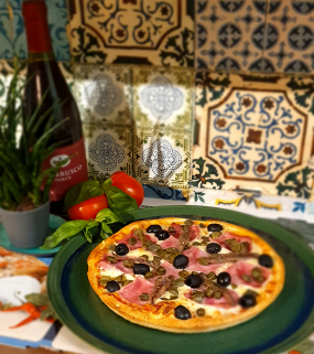 10 Pizza Siciliana (groß)