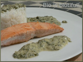 Saumon Sauce à l'Oseille