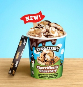 Ben and Jerry Caramel Churros | 465ml.