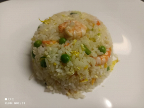 RISO SALTATO CON GAMBERI