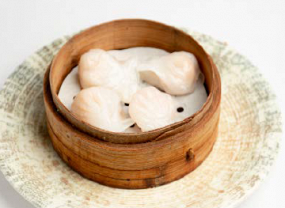 25. RAVIOLI DI GAMBERI 虾饺 