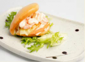 92. BAO BUNS GAMBERI 虾仁面包 