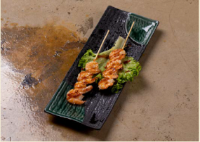 100. SPIEDINI DI GAMBERI 虾串 